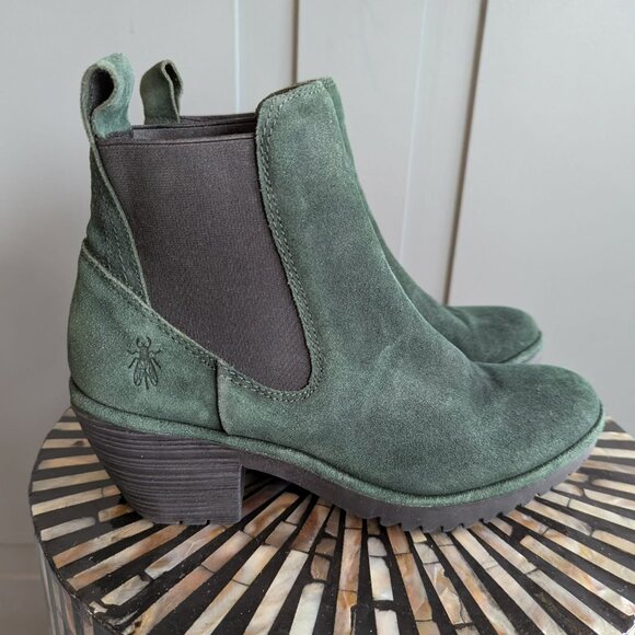 Fly London Suede Ankle Boots - Picture 3 of 4